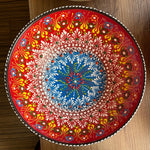 Bascuda XLarge Handmade Mexican Red Ceramic Serving Bowl 7.8-Inch